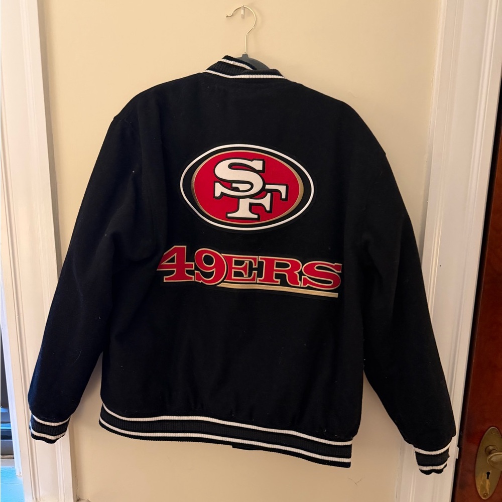 *Reversible* 49ers Team Varsity Jacket | Men’s Large